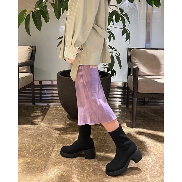 CAMPER Thelma structured textile boots - Picture 7 of 7